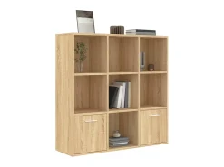 Estante 98x30x98 cm derivados de madeira carvalho sonoma PT147512