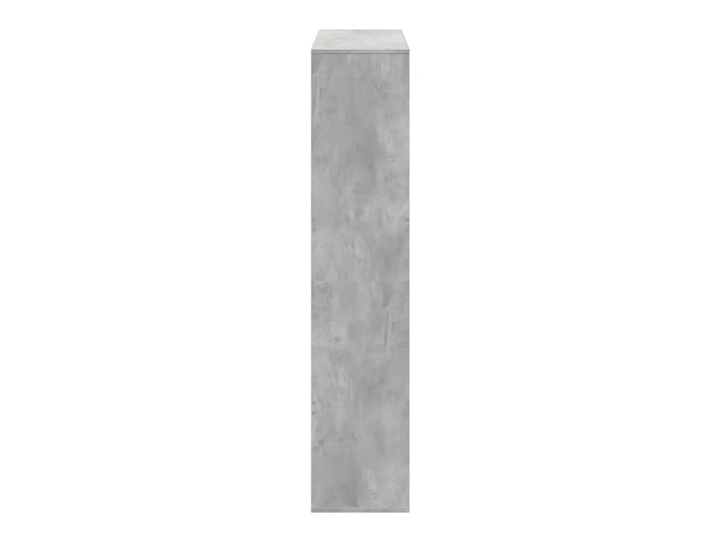 Estante 100x33x156,5 cm derivados de madeira cinzento cimento