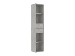 Estante 36x30x171 cm derivados de madeira cinzento cimento PT618741