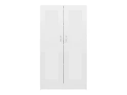 Estante 82,5x30,5x150 cm derivados de madeira branco brilhante