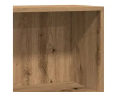 Estante 60x24x76 cm derivados de madeira carvalho artisiano