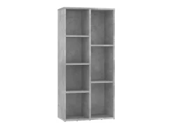 Estante 50x25x106 cm derivados de madeira cinzento cimento PT497637