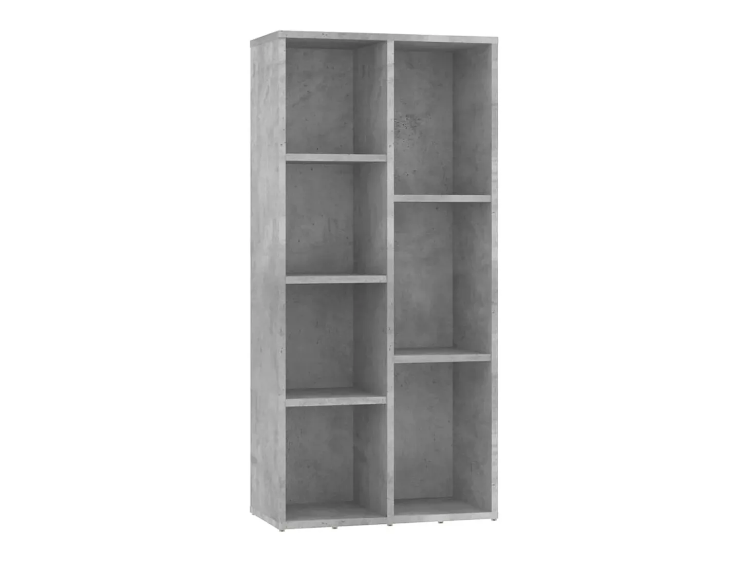 Estante 50x25x106 cm derivados de madeira cinzento cimento PT497637