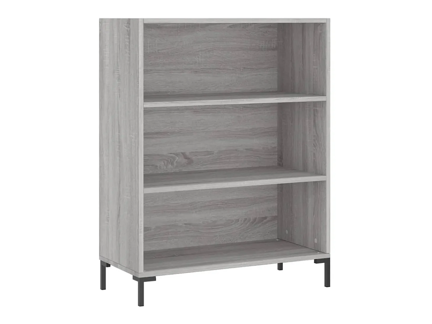 Estante 69,5x32,5x90 cm derivados de madeira cinzento sonoma PT776645