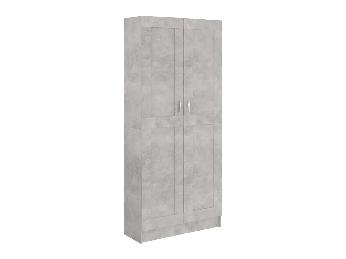 Estante 82,5x30,5x185,5 cm derivados de madeira cinza cimento PT105561