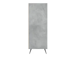 Estante 69,5x32,5x90 cm derivados de madeira cinzento cimento PT607813