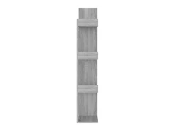 Estante 48x25,5x140 cm derivados de madeira cinzento sonoma PT348620