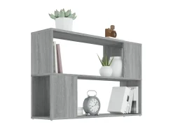 Estante 100x24x63 cm derivados de madeira cinzento sonoma PT276649