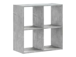 Estante 68,5x32x68,5 cm derivados de madeira cinzento cimento PT747133