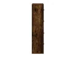 Estante 60x24x101,5 cm derivados de madeira carvalho fumado