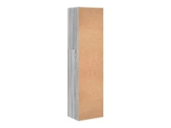 Estante 40x30x152 cm derivados de madeira cinzento sonoma