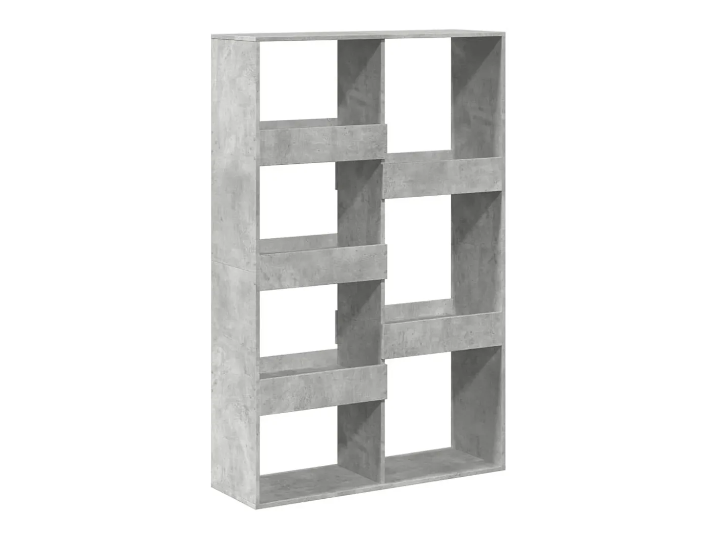 Estante 100x33x155,5 cm derivados de madeira cinzento cimento