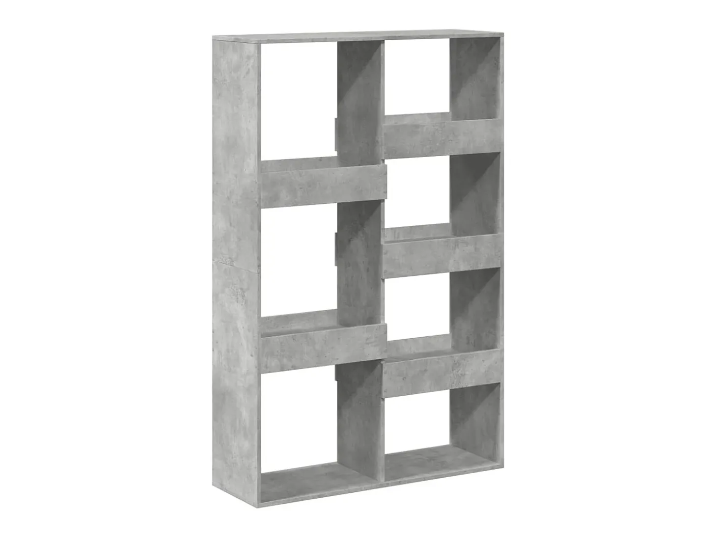 Estante 100x33x155,5 cm derivados de madeira cinzento cimento