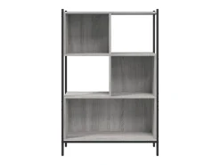 Estante 72x28x109 cm derivados de madeira cinzento sonoma PT977272