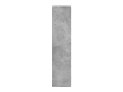 Estante 50x25x105 cm derivados de madeira cinzento cimento