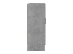 Estante 82,5x30,5x80 cm derivados de madeira cinzento cimento