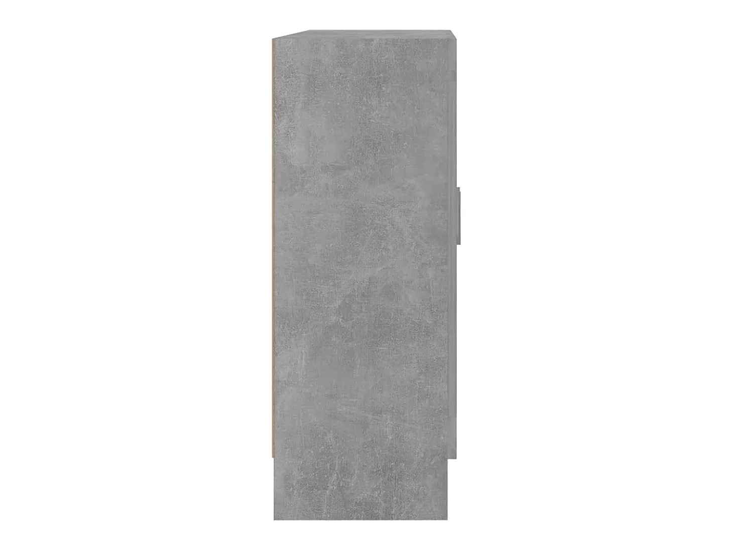 Estante 82,5x30,5x80 cm derivados de madeira cinzento cimento