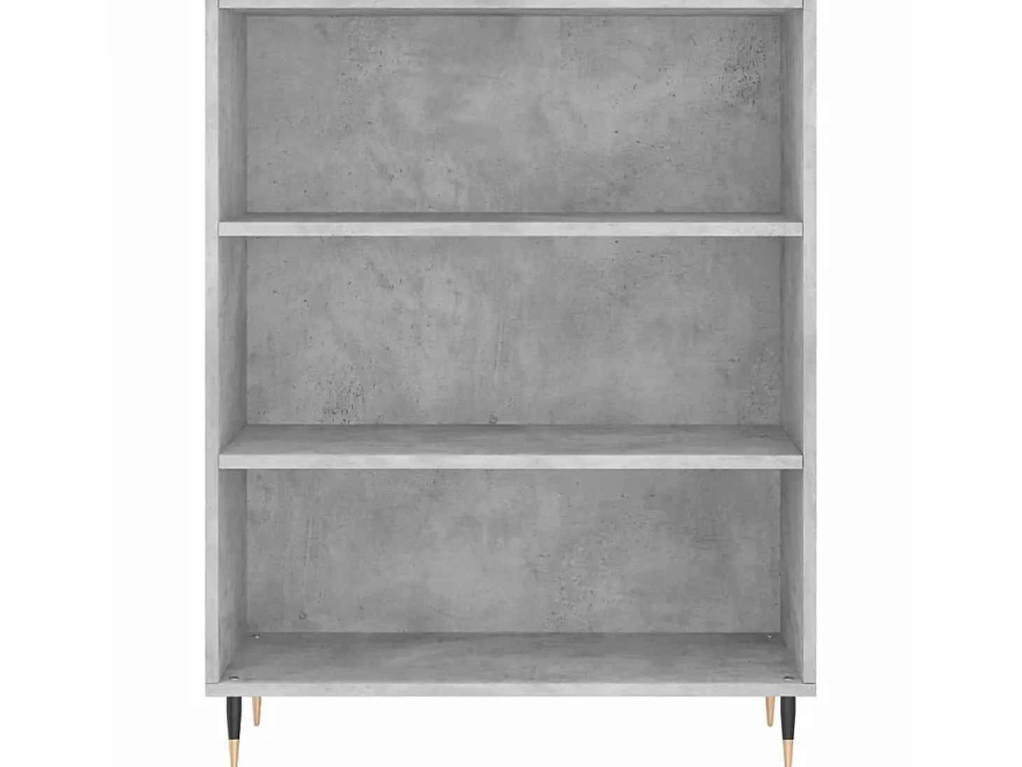 Estante 69,5x32,5x90 cm derivados de madeira cinzento cimento PT647733
