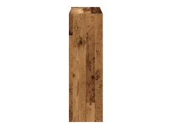 Estante 102x32x102 cm derivados de madeira madeira velha