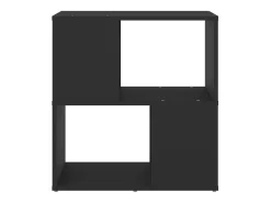 Estante 60x24x63 cm derivados de madeira preto PT955454