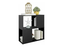 Estante 60x24x63 cm derivados de madeira preto PT955454