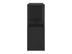 Estante 60x24x63 cm derivados de madeira preto PT955454