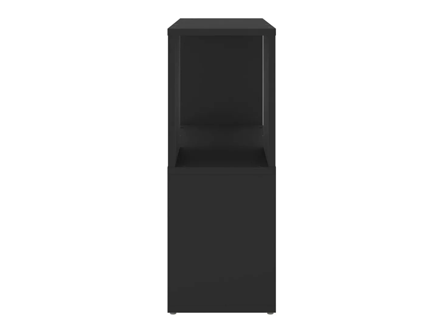Estante 60x24x63 cm derivados de madeira preto PT955454