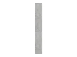 Estante 67x24x161 cm derivados de madeira cinzento cimento