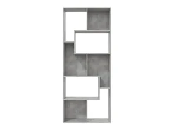 Estante 67x24x161 cm derivados de madeira cinzento cimento