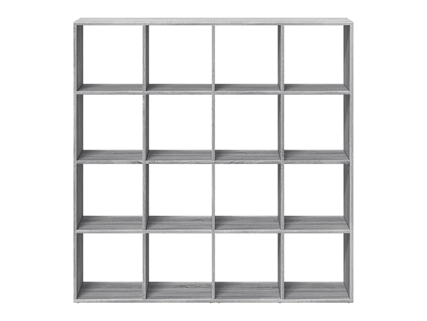 Estante 137,5x29x137,5 cm derivados de madeira cinzento sonoma