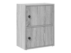 Estante 40x24x52 cm derivados de madeira cinzento sonoma