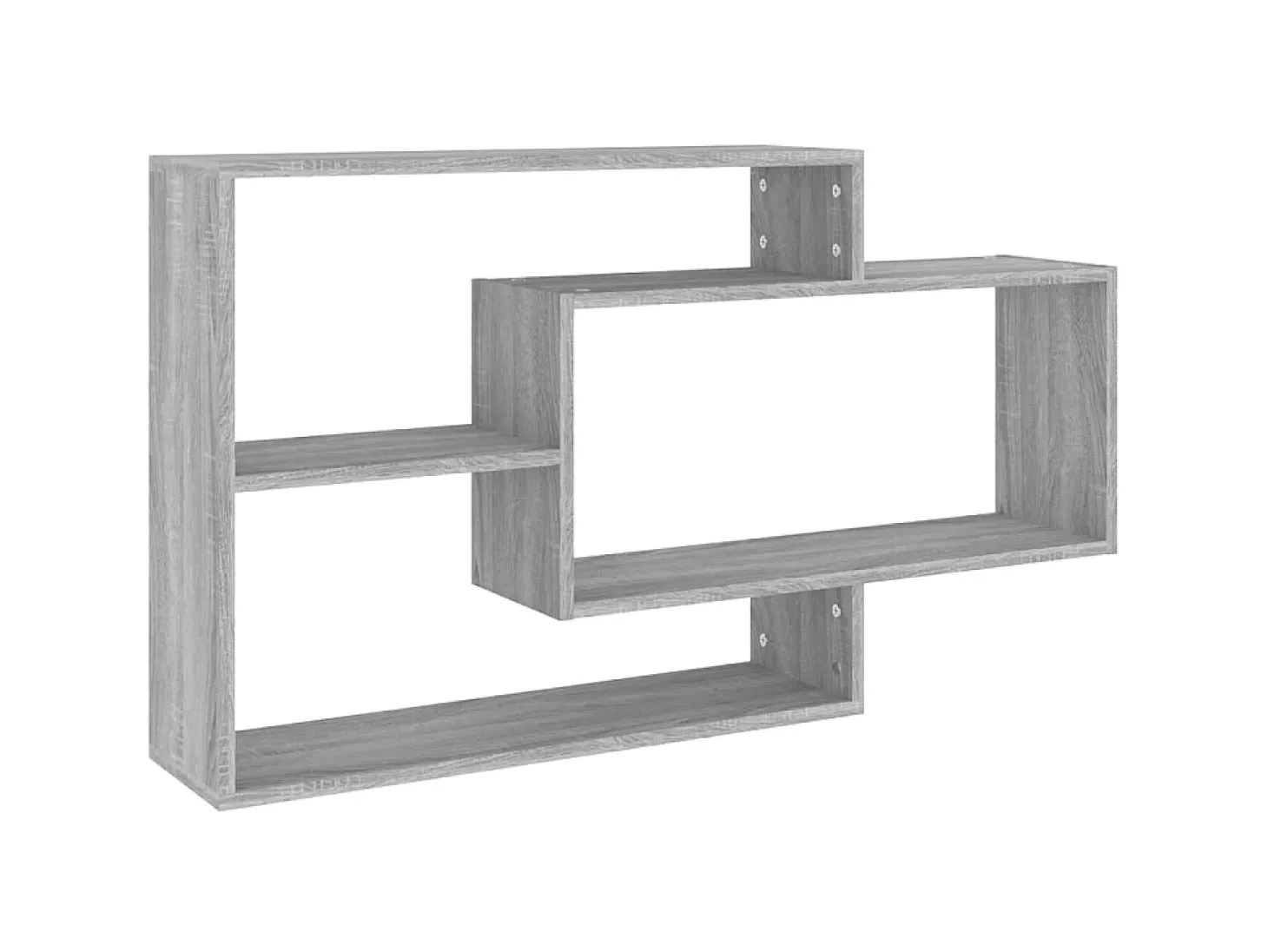 Estante 104x20x58,5 cm derivados de madeira cinzento sonoma PT342531
