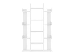 Estante 86x25,5x140 cm derivados de madeira branco PT325891