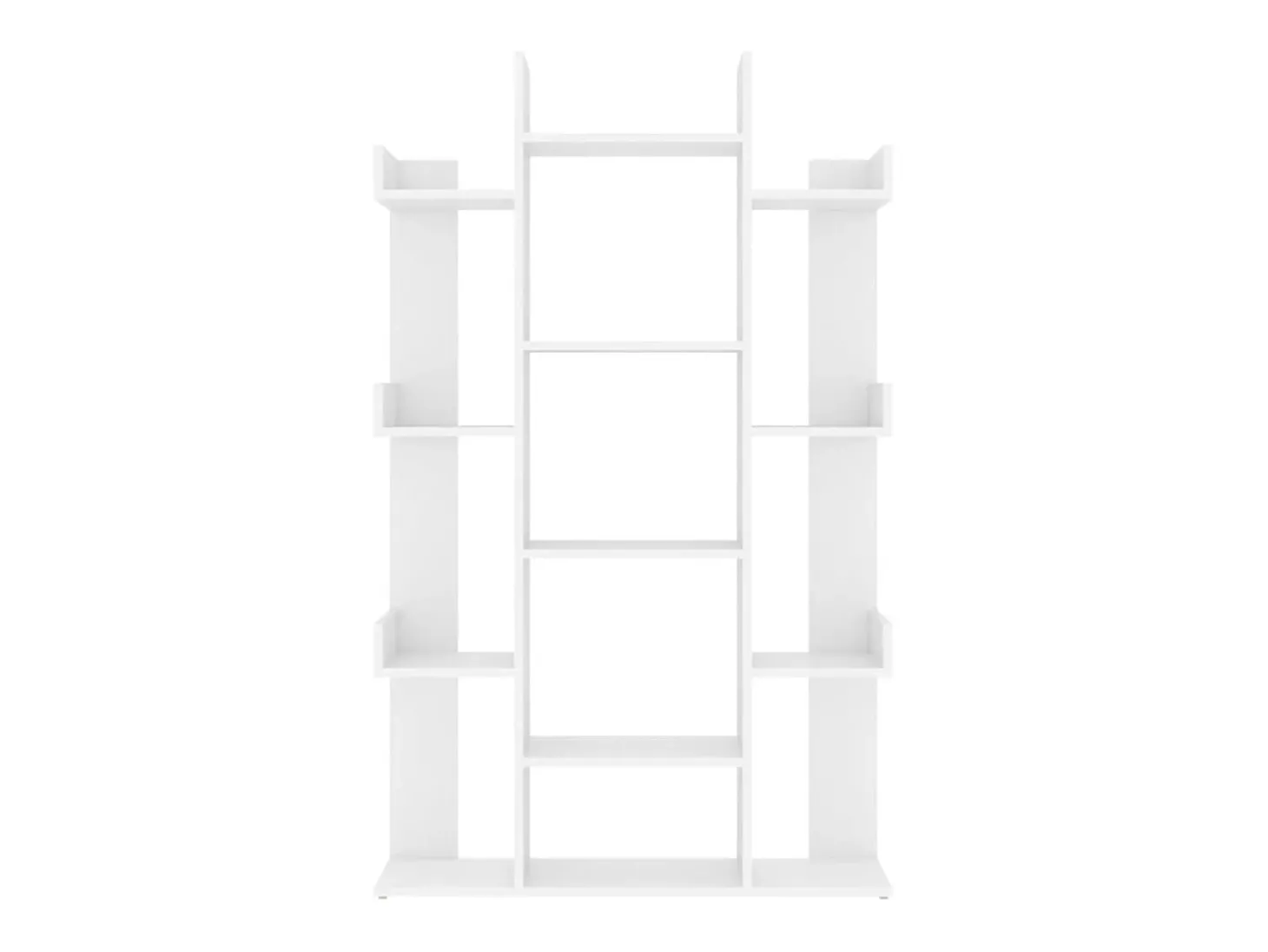 Estante 86x25,5x140 cm derivados de madeira branco PT325891