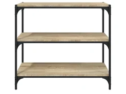 Estante 80x33x70,5 cm derivados de madeira/aço carvalho sonoma PT809222