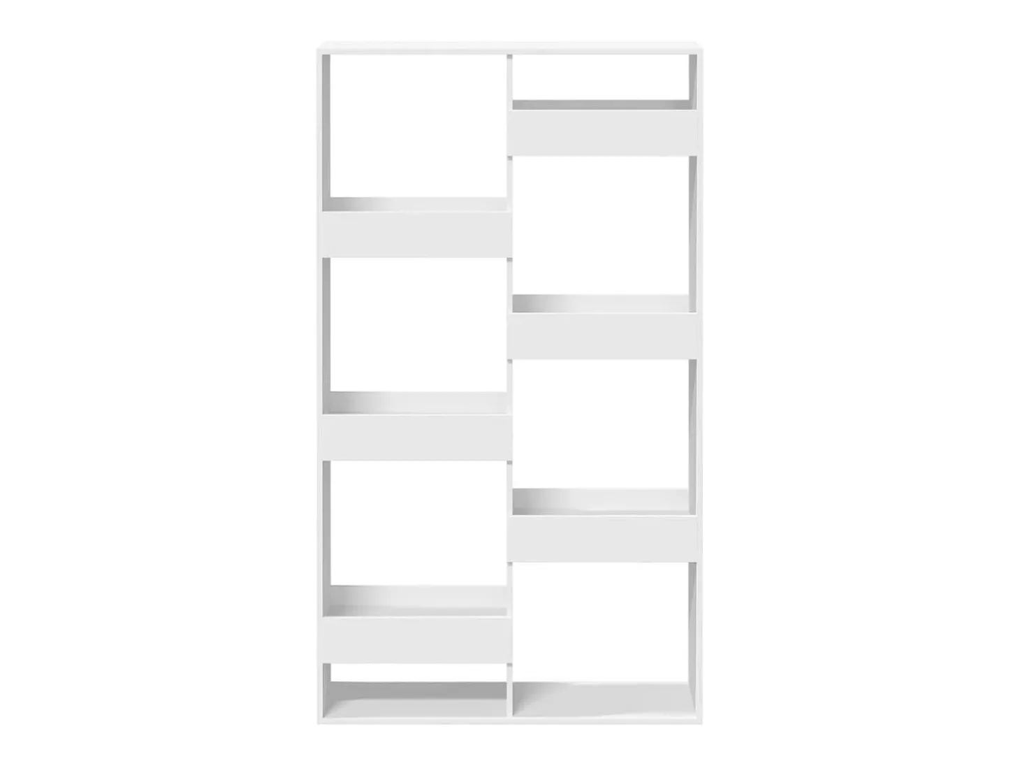 Estante 100x33x175 cm derivados de madeira branco
