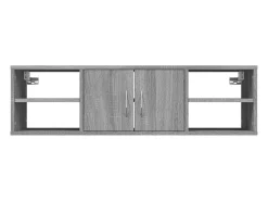 Estante 102x30x29 cm derivados de madeira cinzento sonoma PT289729