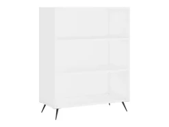 Estante 69,5x32,5x90 cm derivados de madeira branco PT415521