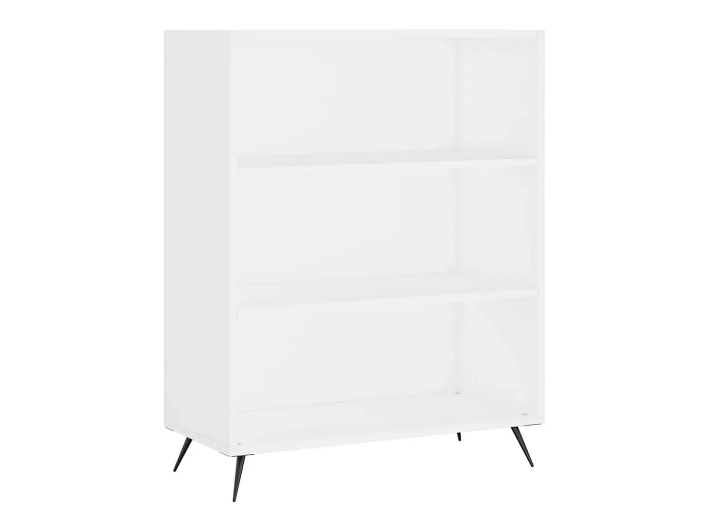 Estante 69,5x32,5x90 cm derivados de madeira branco PT415521