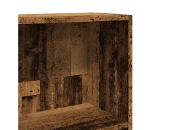 Estante 40x24x176 cm derivados de madeira madeira velha