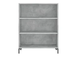 Estante 69,5x32,5x90 cm derivados de madeira cinzento cimento PT345762