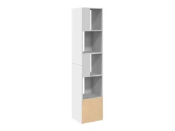 Estante 40x36x189 cm derivados de madeira branco PT446823