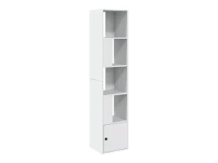 Estante 40x36x189 cm derivados de madeira branco PT446823