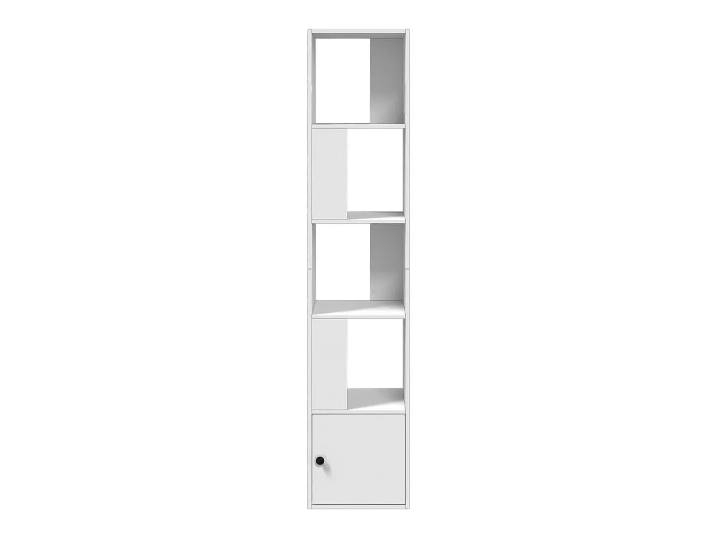 Estante 40x36x189 cm derivados de madeira branco PT446823