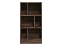 Estante 57x28,5x107,5 cm derivados de madeira carvalho castanho PT417488
