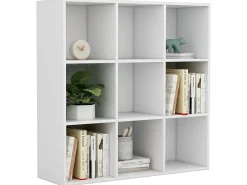Estante 98x29x97,5 cm derivados madeira branco PT388413