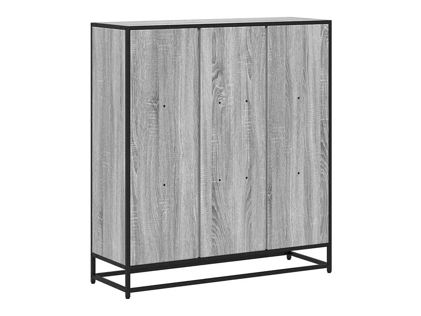 Estante 97,5x33x107,5 cm derivados madeira/metal cinza sonoma