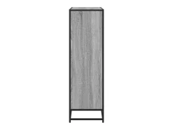 Estante 97,5x33x107,5 cm derivados madeira/metal cinza sonoma