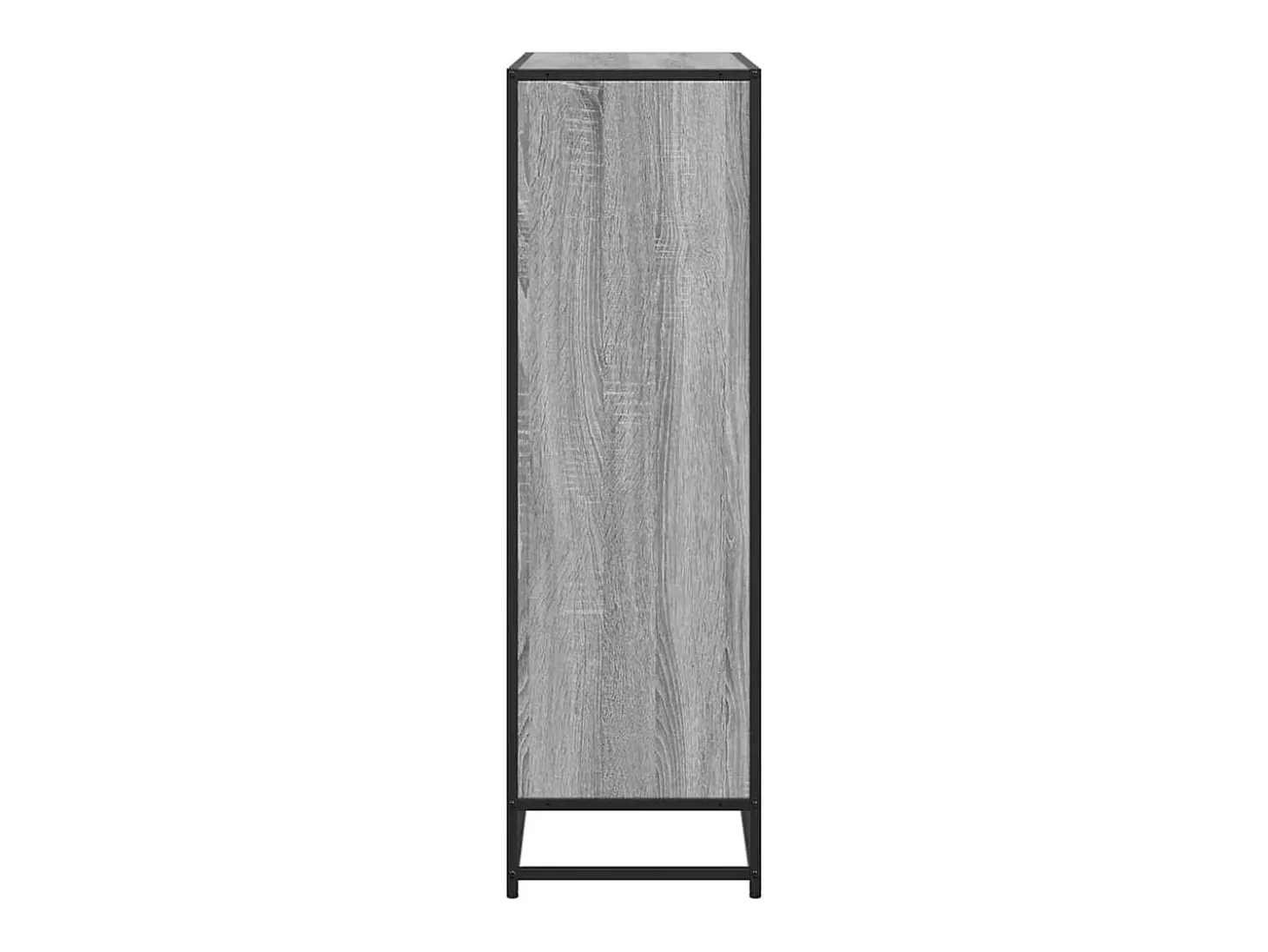 Estante 97,5x33x107,5 cm derivados madeira/metal cinza sonoma