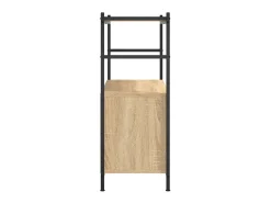 Estante 80x30x78,5 cm derivados madeira/ferro carvalho sonoma PT647347